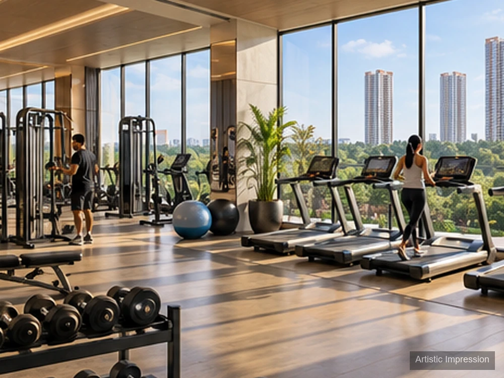 Gymnasium — Sobha Wisteria