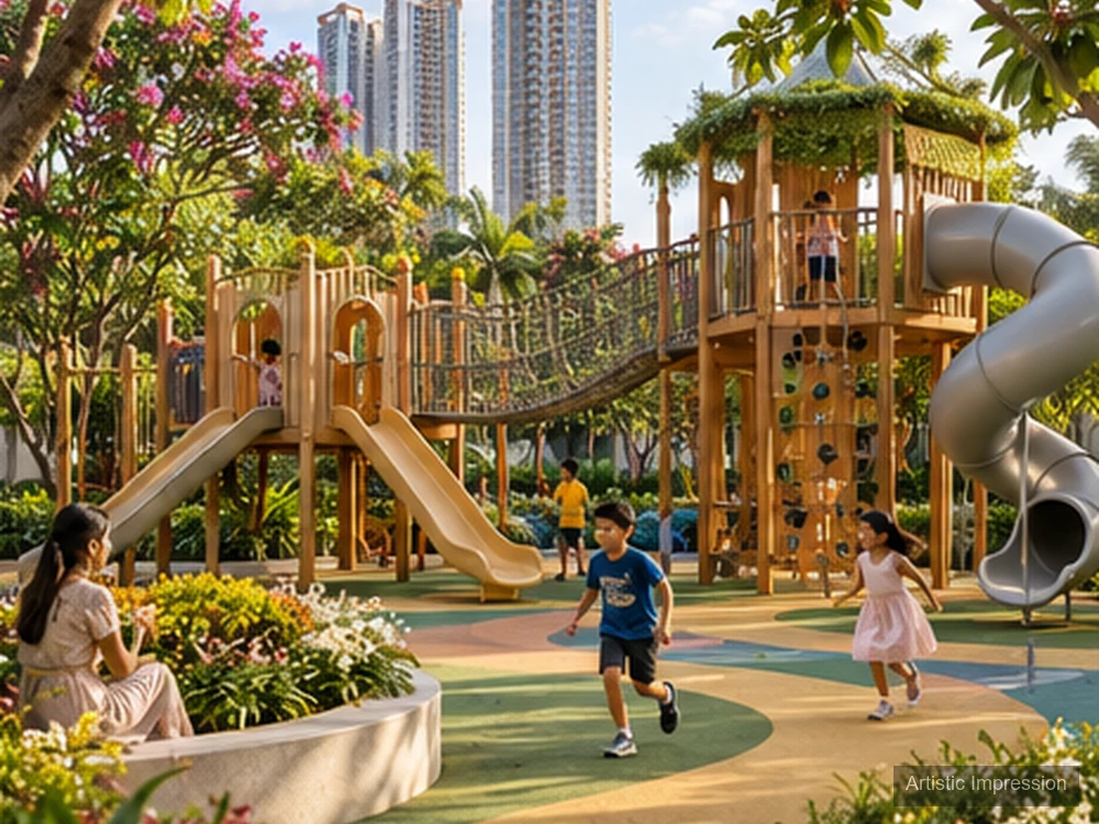 Kid's Play Area — Sobha Wisteria