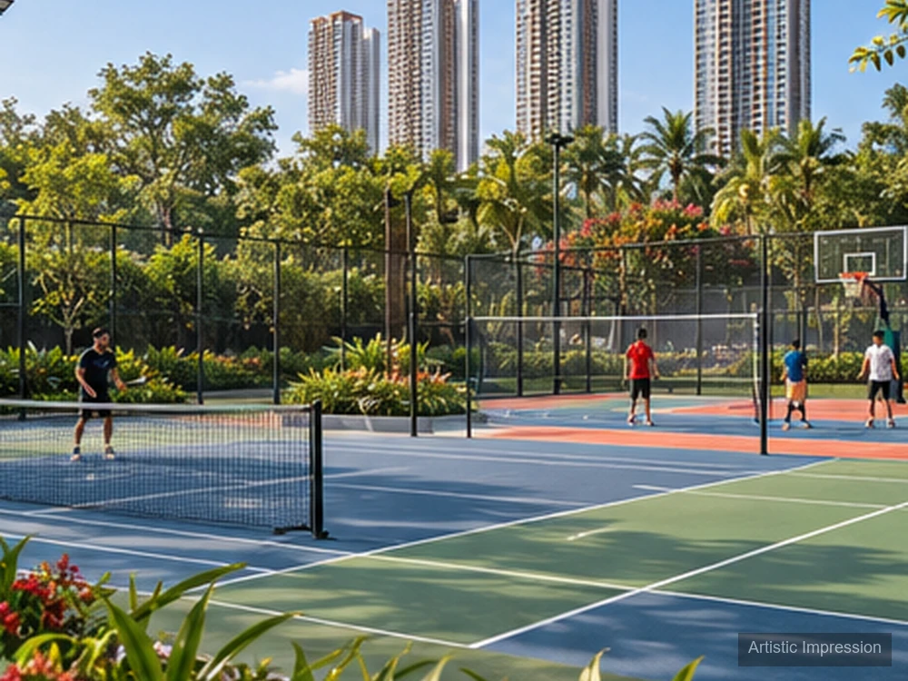 Sports Courts — Sobha Wisteria