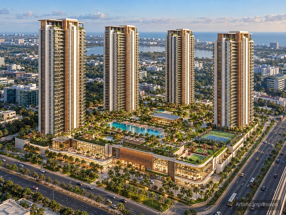 Chennai elevation — Sobha Wisteria