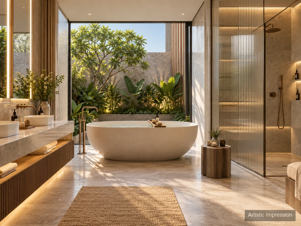 Bathroom — Sobha Wisteria