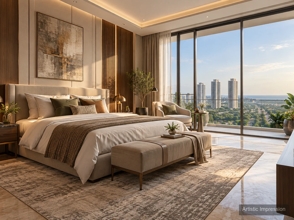 Master Bedroom — Sobha Wisteria